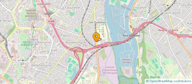 localisation de l'entreprise SCI DEPHI à TOULOUSE