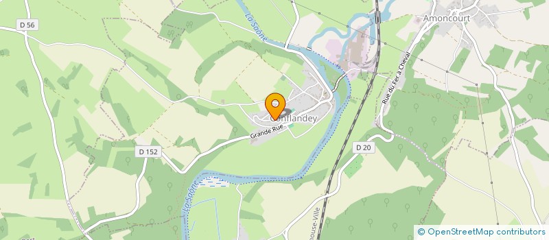 localisation de l'entreprise SCI DEPHI  CONFLANDEY