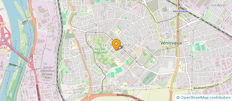 localisation de l'entreprise SCI DEPIGNY  VENISSIEUX