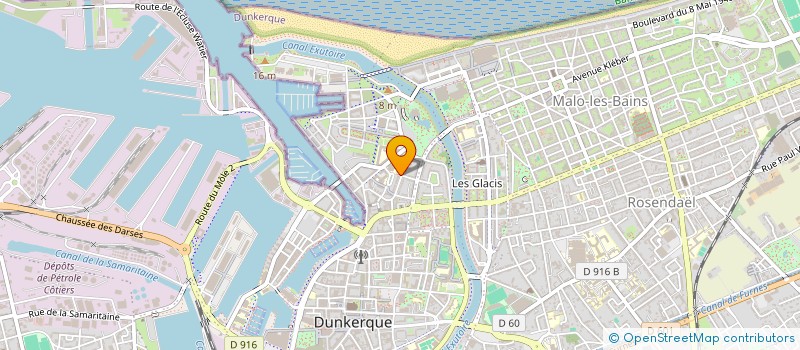 localisation de l'entreprise SCI DEPOERS à DUNKERQUE