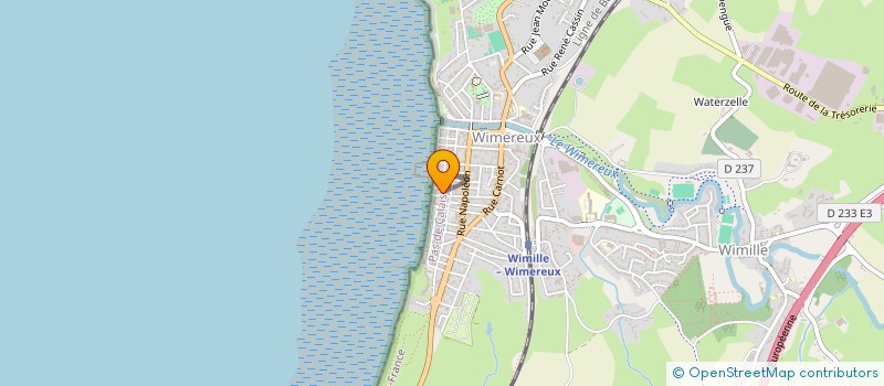 localisation de l'entreprise SCI DEPOORTERE VIADUC  WIMEREUX