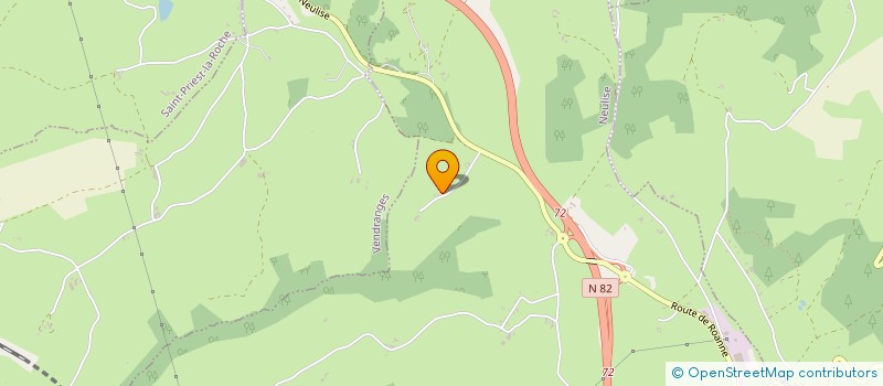 localisation de l'entreprise SCI DEPOUILLY - DUCREUX  VEZELIN-SUR-LOIRE