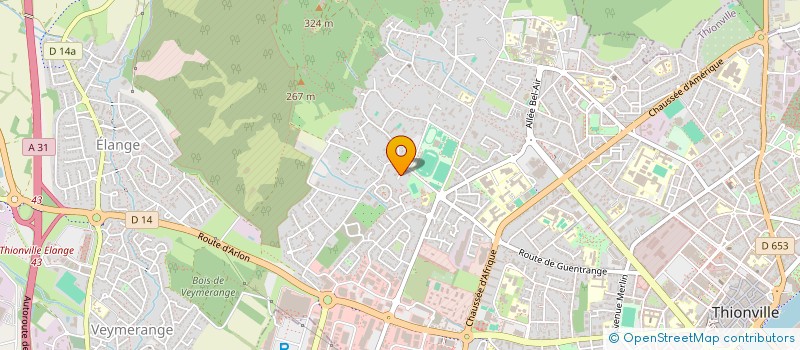 localisation de l'entreprise SCI DEPOUX ET FILS à THIONVILLE
