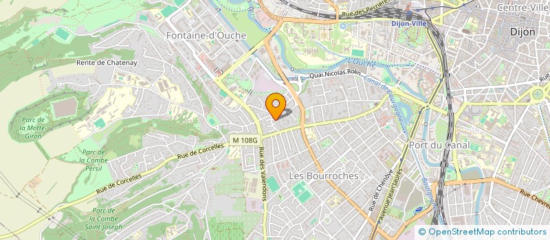 localisation de l'entreprise SCI DEPOYANT à DIJON