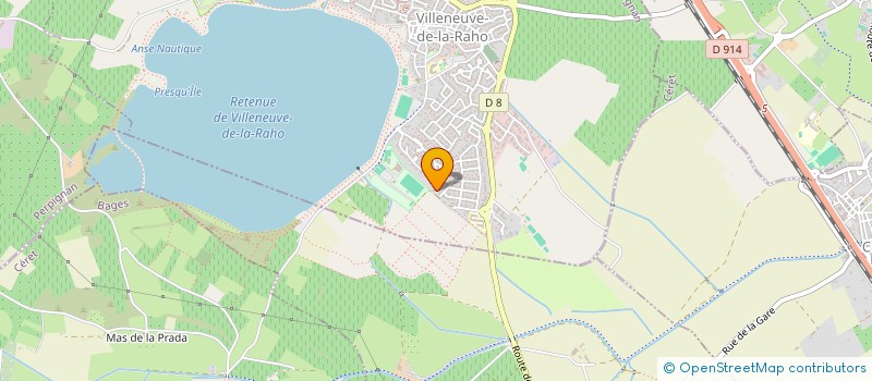 localisation de l'entreprise SCI DEPRADE  VILLENEUVE-DE-LA-RAHO