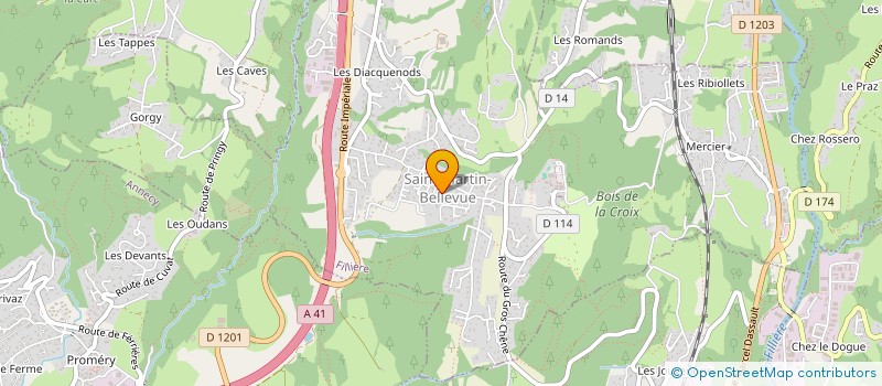 localisation de l'entreprise SCI DEPREZ  FILLIERE