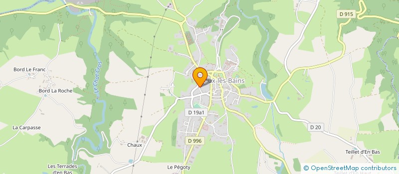 localisation de l'entreprise SCI DEQUAIRE DE BOSSCHER  EVAUX-LES-BAINS