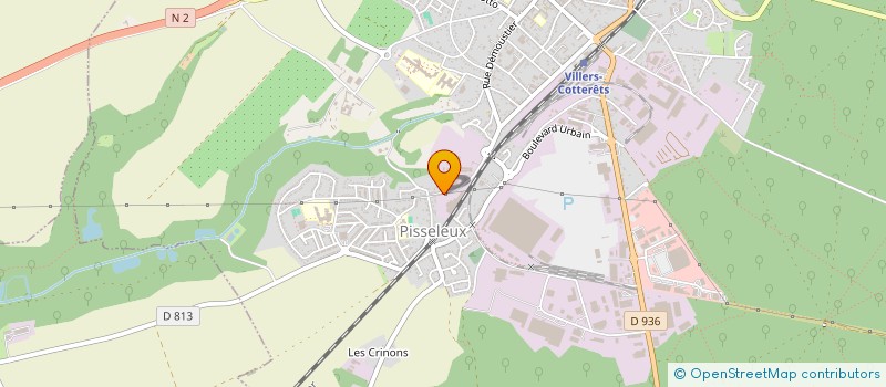 localisation de l'entreprise SCI DEQUECKER CONSORTS à VILLERS-COTTERETS
