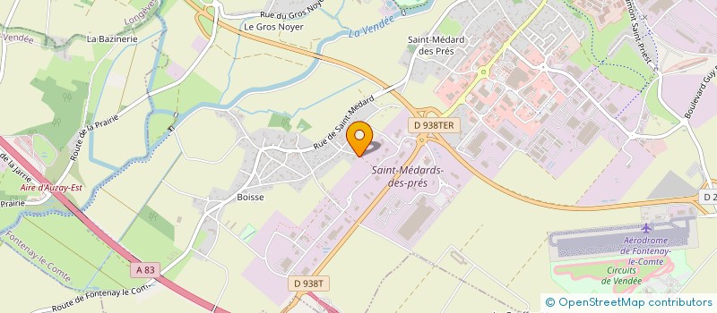 localisation de l'entreprise SCI DER KHATCHADOURIAN  FONTENAY-LE-COMTE