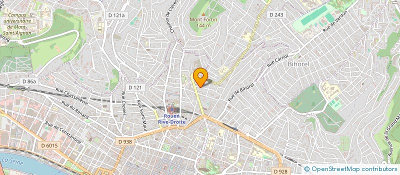 localisation de l'entreprise SCI DERASSE- DESBUISSONS  ROUEN