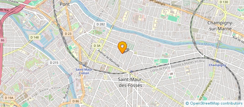 localisation de l'entreprise SCI DERAVARINE INVESTISSEMENTS à SAINT-MAUR-DES-FOSSES