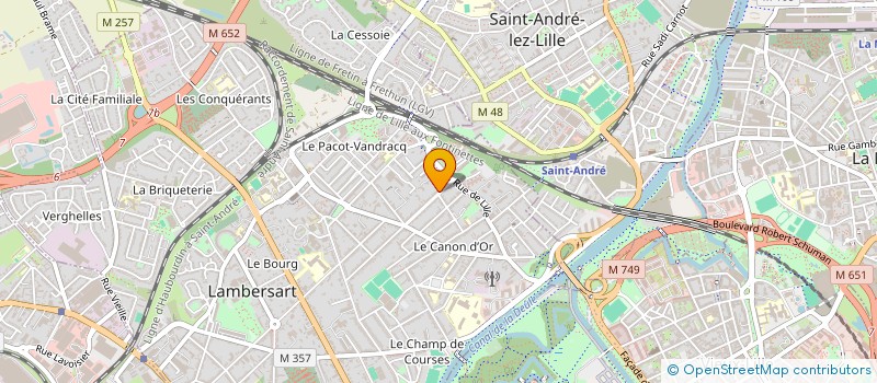 localisation de l'entreprise SCI DERBY 25 à LAMBERSART