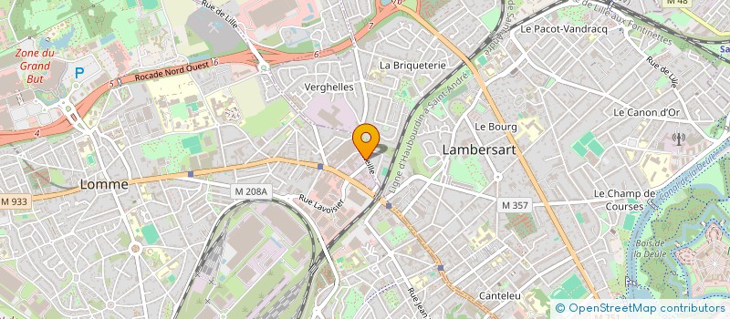 localisation de l'entreprise SCI DERGOS à LILLE