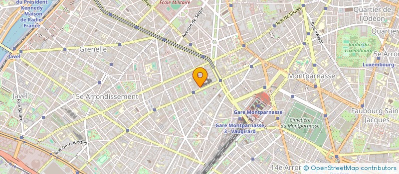 localisation de l'entreprise SCI DERIDA  PARIS