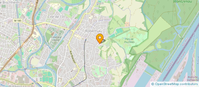 localisation de l'entreprise SCI DERIK  STRASBOURG