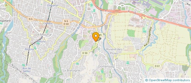 localisation de l'entreprise SCI DERKAS  SAINT-DENIS
