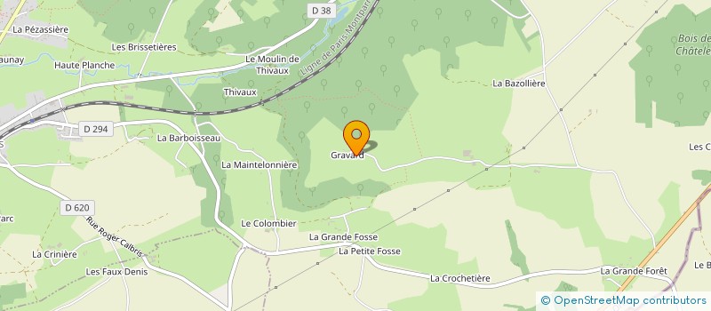 localisation de l'entreprise SCI DERLON à BRETONCELLES