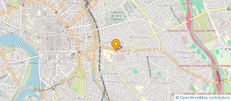 localisation de l'entreprise SCI DERMIMMO à TOULOUSE