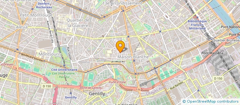 localisation de l'entreprise SCI DERMINA  PARIS