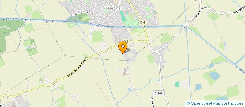localisation de l'entreprise SCI DEROI  TETEGHEM-COUDEKERQUE-VILLAGE