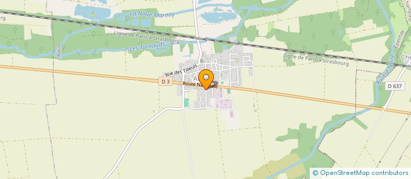 localisation de l'entreprise SCI DEROT LAUNOIS  AY-CHAMPAGNE