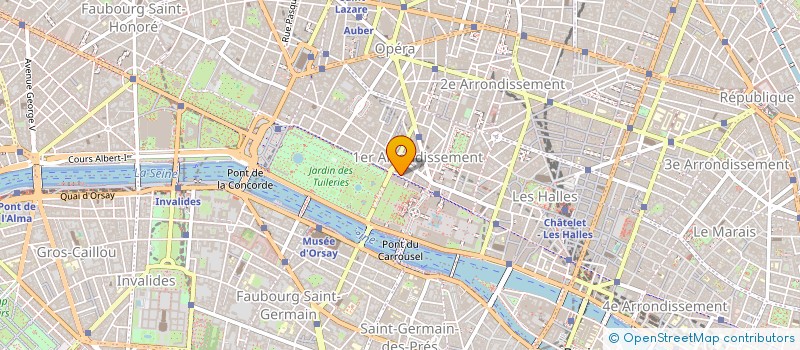 localisation de l'entreprise SCI DEROUILLON GARRACIO à PARIS