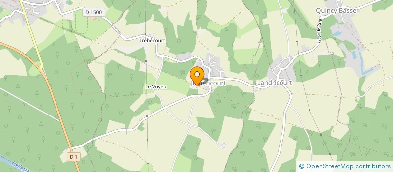 localisation de l'entreprise SCI DERRIERE LES JARDINS  JUMENCOURT