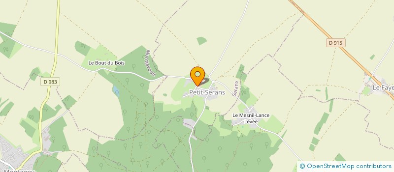 localisation de l'entreprise SCI DERRIERE LES JARDINS  SERANS