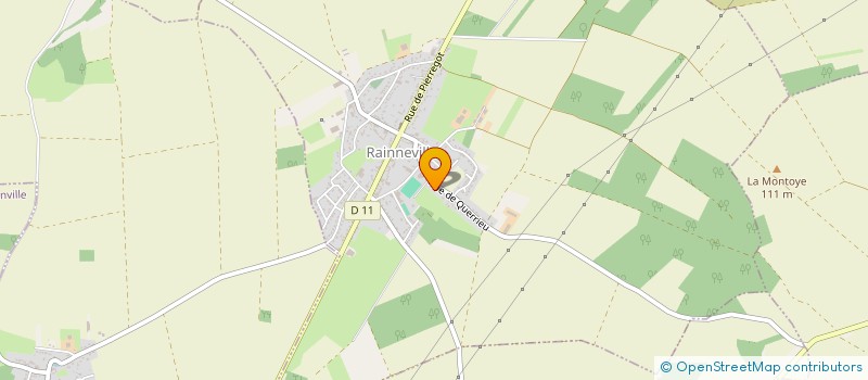 localisation de l'entreprise SCI DERRIERE LES PRES  RAINNEVILLE