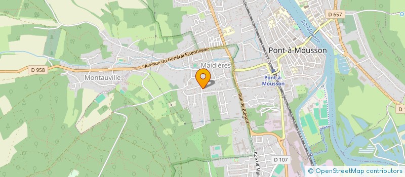 localisation de l'entreprise SCI DERRIERE SAINT REMY  MAIDIERES