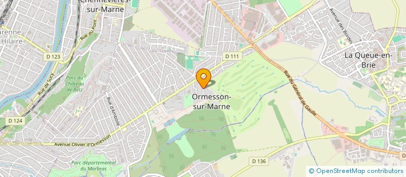 localisation de l'entreprise SCI DERVISHAJ  ORMESSON-SUR-MARNE
