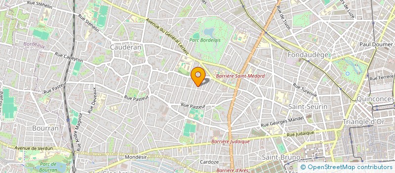 localisation de l'entreprise SCI DES 10-12-16 RUE LECOCQ à BORDEAUX