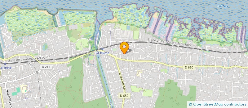 localisation de l'entreprise SCI DES 11 ET 13 AVENUE GAMBETTA  GUJAN-MESTRAS