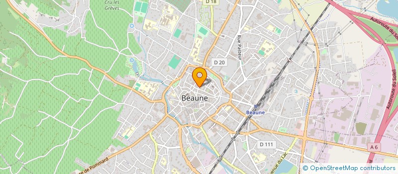 localisation de l'entreprise SCI DES 16 ET 18 RUE DE LORRAINE à BEAUNE