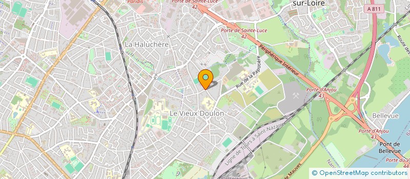 localisation de l'entreprise SCI DES 17 ET 18 MAI à NANTES