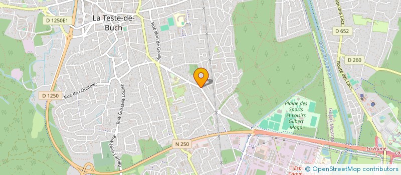 localisation de l'entreprise SCI DES 18 BIRDIES à LA TESTE-DE-BUCH