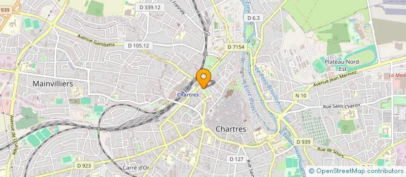 localisation de l'entreprise SCI DES 19 ET 21 RUE DE LA COURONNE CHAR à CHARTRES