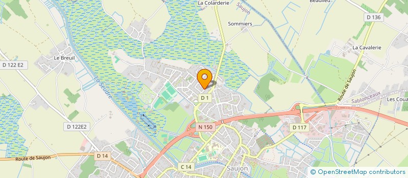 localisation de l'entreprise SCI DES 2 A  PISANY