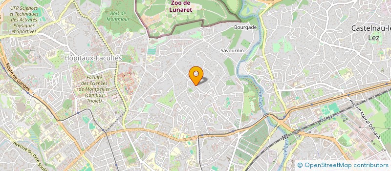 localisation de l'entreprise SCI DES 2 CEDRES à MONTPELLIER