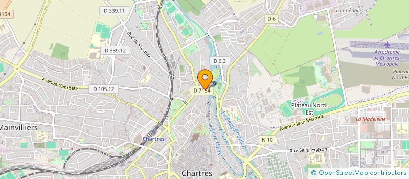 localisation de l'entreprise SCI DES 2 CHENES à CHARTRES