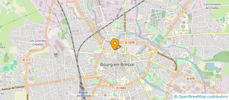 localisation de l'entreprise SCI DES 2 COEURS à BOURG-EN-BRESSE