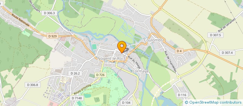 localisation de l'entreprise SCI DES 2 DAMES à NOGENT-LE-ROI