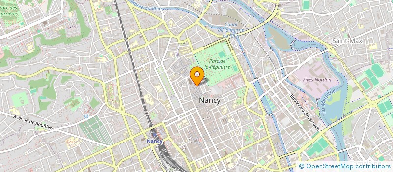 localisation de l'entreprise SCI DES 2 EPIS  NANCY