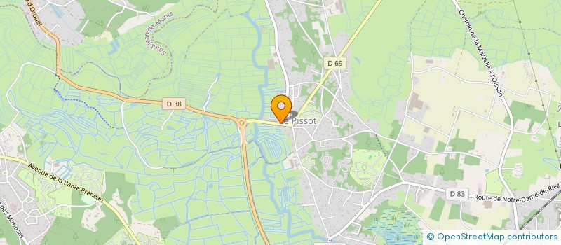 localisation de l'entreprise SCI DES 2 L à SAINT-HILAIRE-DE-RIEZ