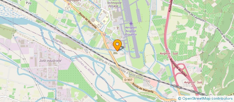 localisation de l'entreprise SCI DES 2 M  AVIGNON