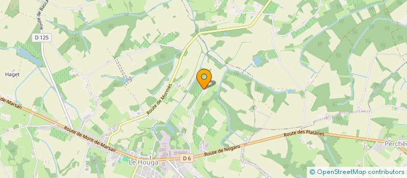 localisation de l'entreprise SCI DES 2 MA  LE HOUGA