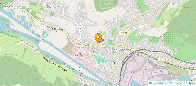 localisation de l'entreprise SCI DES 2 NEODAMIENS CONCERTES  NEUVES-MAISONS