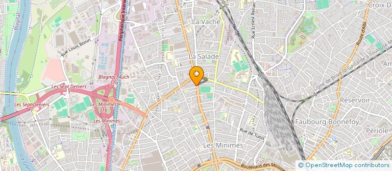 localisation de l'entreprise SCI DES 2 PER à TOULOUSE