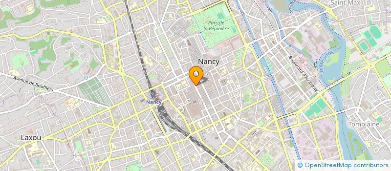 localisation de l'entreprise SCI DES 2 SOEURS MACARONS  NANCY