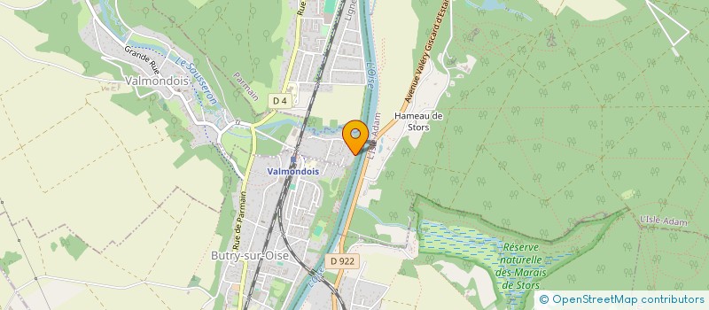 localisation de l'entreprise SCI DES 217 ET 219 RUE DE PARIS  VALMONDOIS